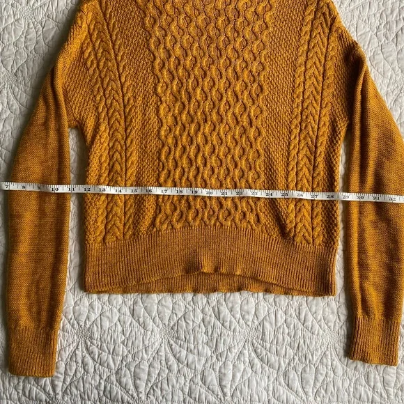 Yellow Knit Sweater - Picture 3 of 5